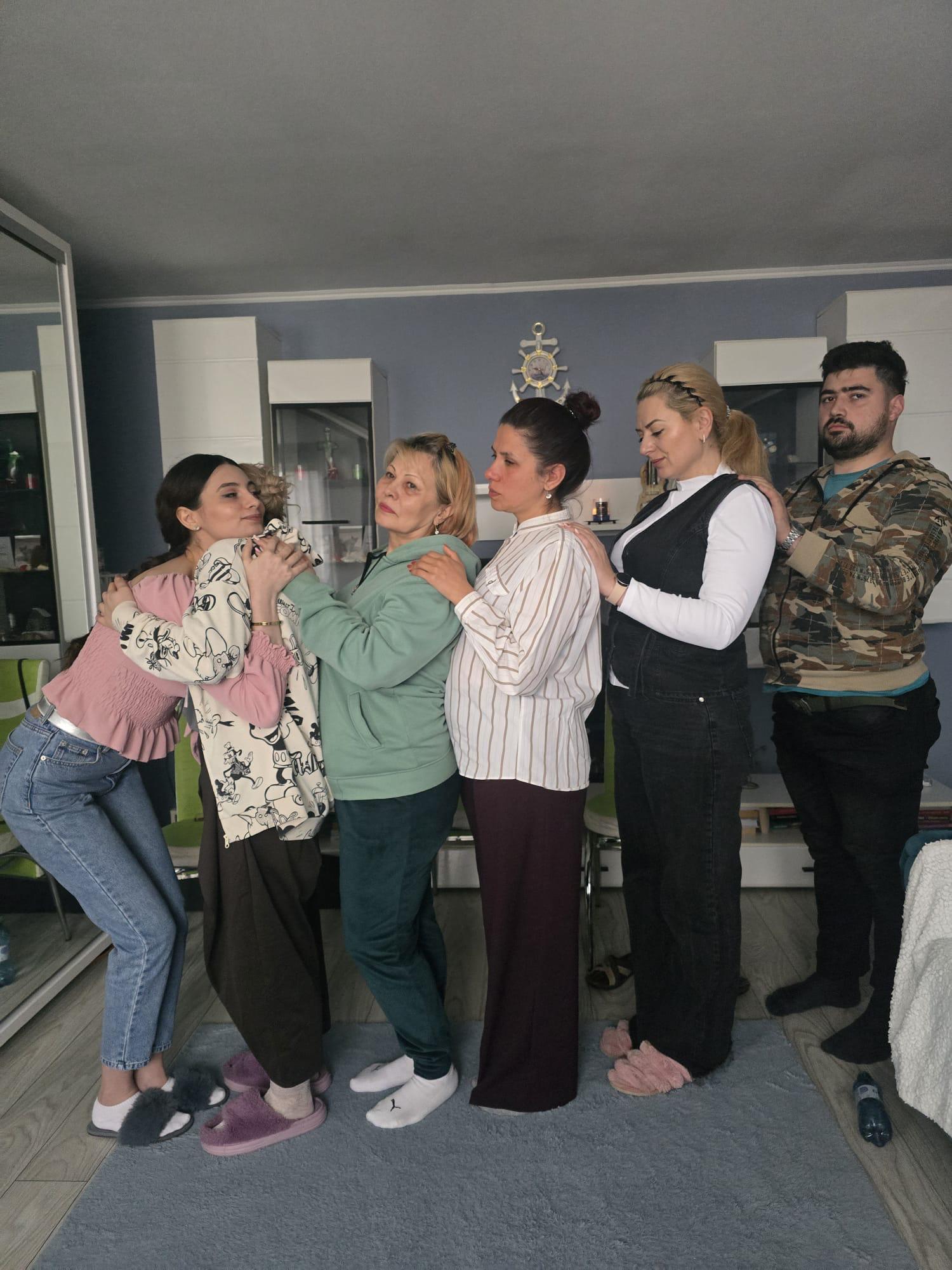 Moment din sesiune de constelații familiale 1
